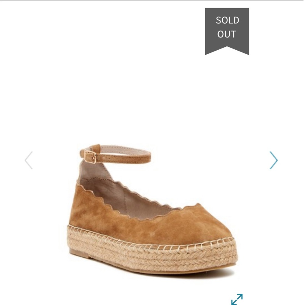 New Catherine Malandrino Ankle Strap Espadrille